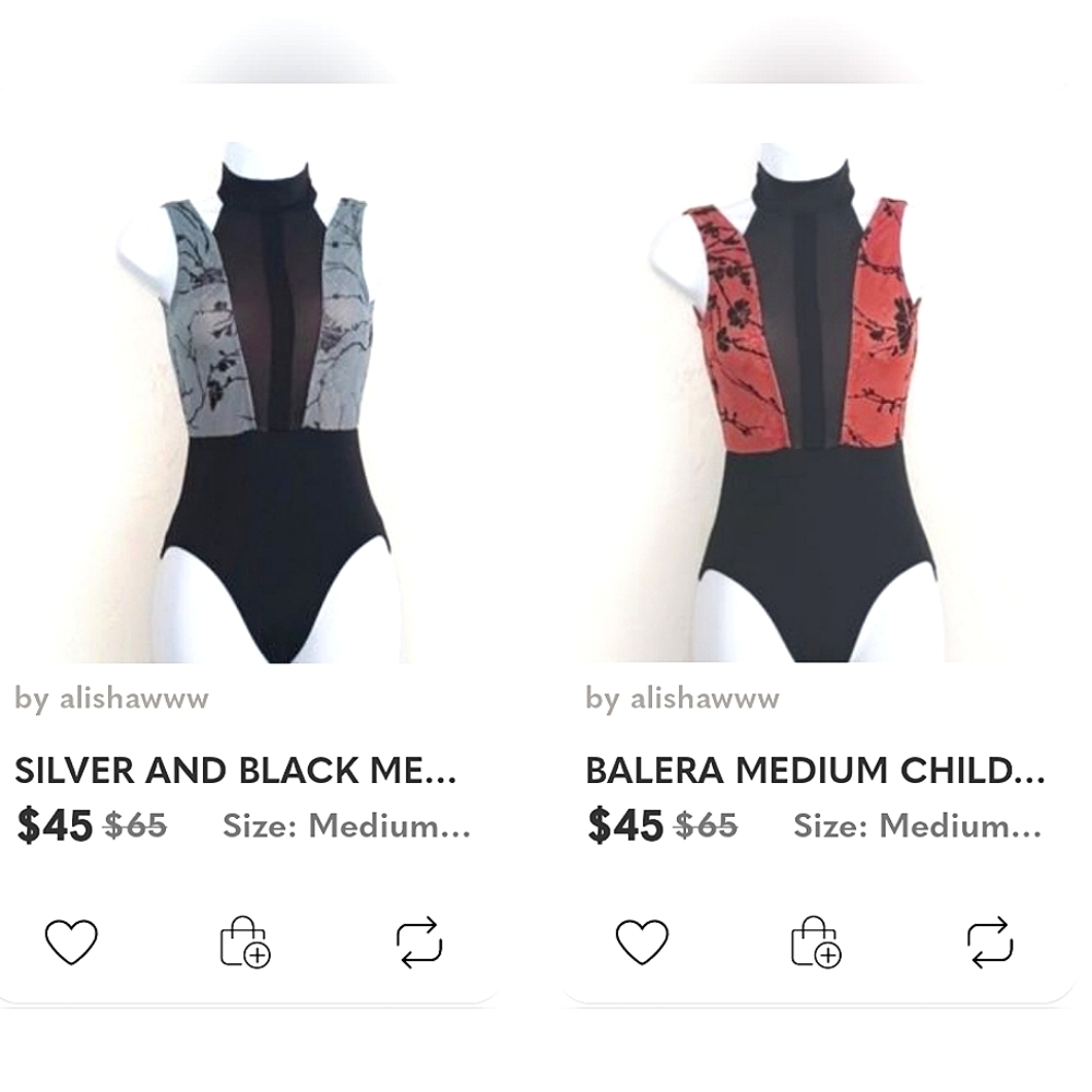 BOGO SALE MESHCUT LEOTARDS